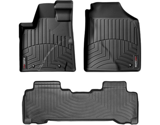 Коврики Weathertech Black для Acura MDX; Honda Pilot (mkI) 2005-2006, ціна: 11 488 грн.