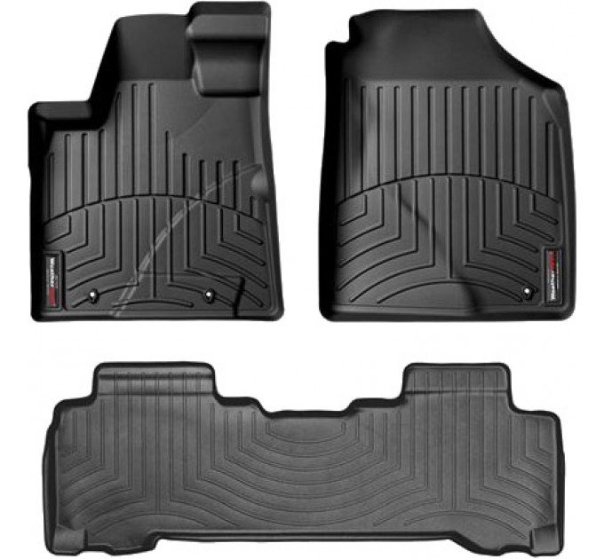 Коврики Weathertech Black для Acura MDX; Honda Pilot (mkI) 2005-2006, ціна: 10 641 грн.