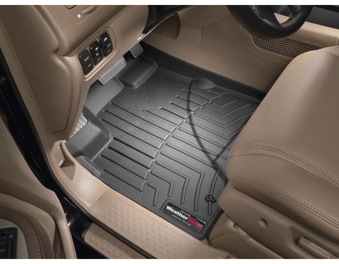 Коврики Weathertech Black для Acura MDX; Honda Pilot (mkI)(1 row) 2005-2006, ціна: 6 692 грн.
