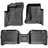 Коврики Weathertech Black для Dodge Dakota (mkIII); Mitsubishi Raider(mkI)(double cab) 2005-2011, ціна: 10 641 грн.