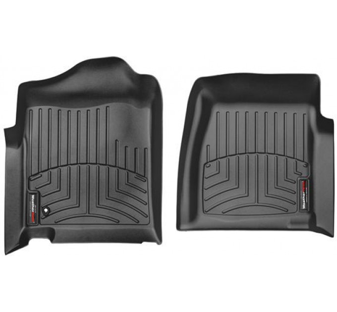 Коврик Weathertech Black для Chevrolet Silverado (mkI); GMC Sierra (mkII)(single cab)(no 4x4 shifter) 1999-2007, ціна: 6 144 грн.