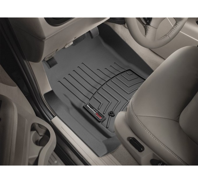 Коврики Weathertech Black для Lincoln Navigator (mkII)(with console on 2 row) 2003-2006, ціна: 10 849 грн.