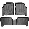 Коврики Weathertech Black для Toyota Tundra (double cab)(mkI)(1 fixing hook) 2004-2004 automatic, ціна: 10 641 грн.