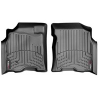 Коврики WeatherTech Black для Toyota Tundra (mkI)(double cab)(1 fixing hook)(1 row) 2004-2004 automatic