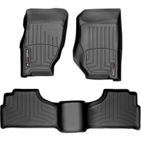 Коврики WeatherTech Black для Jeep Cherokee (KJ)(no dead pedal) 2002-2007