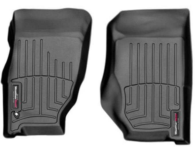 Коврики WeatherTech Black для Jeep Cherokee (KJ)(no dead pedal)(1 row) 2002-2007, цена: 6 692 грн.