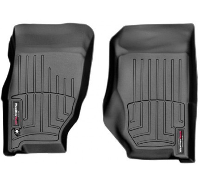 Коврики WeatherTech Black для Jeep Cherokee (KJ)(no dead pedal)(1 row) 2002-2007, цена: 6 144 грн.