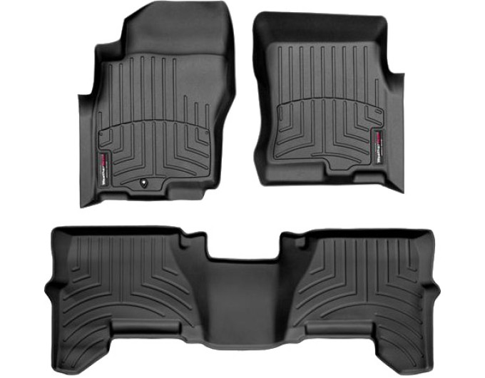 Коврики WeatherTech Black для Nissan Pathfinder (mkIII) /Xterra (N50)(1-2 row)(1 fixing) 2005-2008 (USA), цена: 11 488 грн.