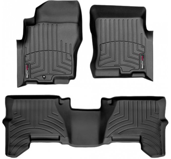 Коврики WeatherTech Black для Nissan Pathfinder (mkIII) /Xterra (N50)(1-2 row)(1 fixing) 2005-2008 (USA), цена: 10 641 грн.