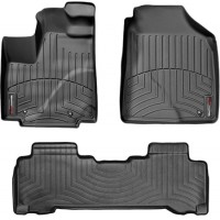 Коврики Weathertech Black для Acura MDX; Honda Pilot (mkI) 2001-2004