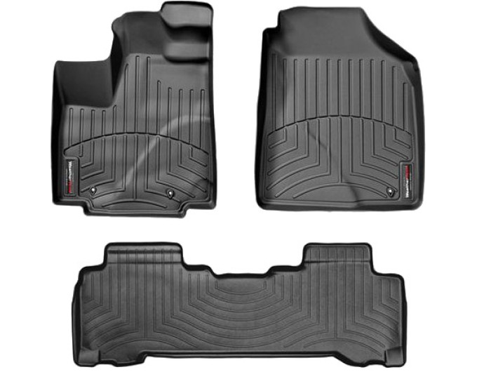 Коврики Weathertech Black для Acura MDX; Honda Pilot (mkI) 2001-2004, ціна: 11 488 грн.