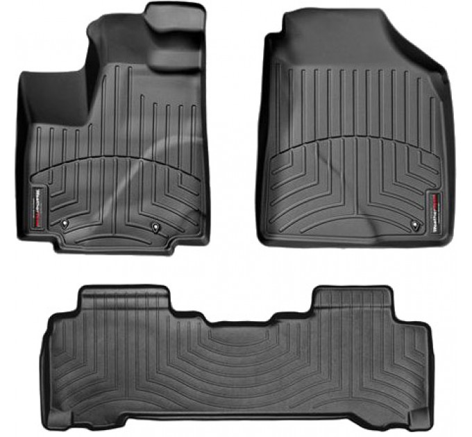 Коврики Weathertech Black для Acura MDX; Honda Pilot (mkI) 2001-2004, ціна: 10 641 грн.