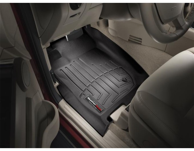 Коврики WeatherTech Black для Ford Explorer (mkIV); Mercury Mountaineer (mkIII)(1-2 row)(2 row bench seats or bucket no console) 2006-2010, цена: 11 488 грн.