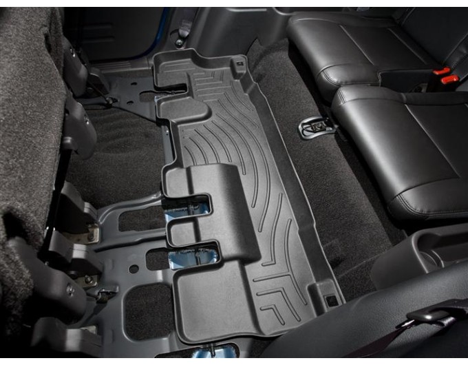 Коврики WeatherTech Black для Ford Explorer (mkIV); Mercury Mountaineer (mkIII)(2 row bench seats or bucket without console)(3 row) 2006-2010, цена: 4 017 грн.