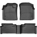 Коврики Weathertech Black для Toyota Tundra (extended cab)(mkI)(1 fixing hook) 2004-2006 automatic, ціна: 10 849 грн.