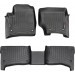 Коврики Weathertech Black для Volkswagen Touareg; Porsche Cayenne (mkI)(4 oval fixings) 2002-2008, ціна: 10 849 грн.