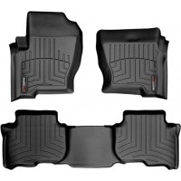 Коврики WeatherTech Black для Land Rover Discovery (mkIII)(no fixings) 2005-2008