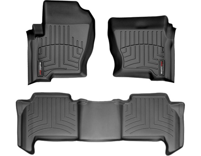 Коврики WeatherTech Black для Land Rover Range Rover Sport (mkI)(no fixing) 2006-2008, цена: 11 709 грн.