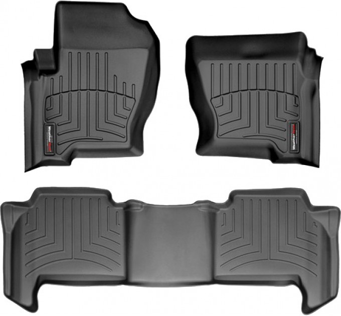 Коврики Weathertech Black для Land Rover Range Rover Sport (mkI)(no fixing) 2006-2008, ціна: 10 849 грн.