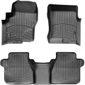 Коврики WeatherTech Black для Nissan Navara (D40)(double cab)(1 fixing)(no rockford system) 2005-2008; Suzuki Equator (double cab) 2008-2012, цена: 11 488 грн.