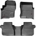 Коврики Weathertech Black для Nissan Navara (double cab)(D40)(1 fixing)(no rockford system) 2005-2008; Suzuki Equator (double cab) 2008-2012, ціна: 10 641 грн.