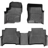 Коврики WeatherTech Black для Nissan Navara (D40)(double cab)(1 fixing)(with rockford system) 2005-2008, цена: 10 641 грн.