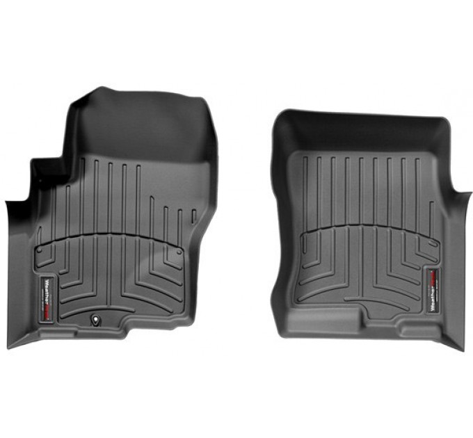 Коврики Weathertech Black для Nissan Navara (all cabs)(D40)(1 fixing)(1 row) 2005-2008; Suzuki Equator (all cabs)(mkI)(1 fixing)(1 row) 2008-2012, ціна: 6 144 грн.