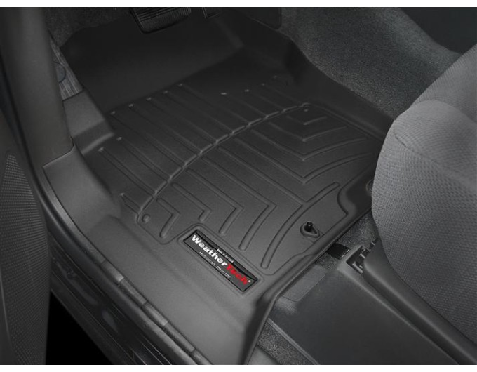 Коврики WeatherTech Black для Nissan Navara (D40)(double cab)(1 fixing)(no rockford system) 2005-2008; Suzuki Equator (double cab) 2008-2012, цена: 11 488 грн.