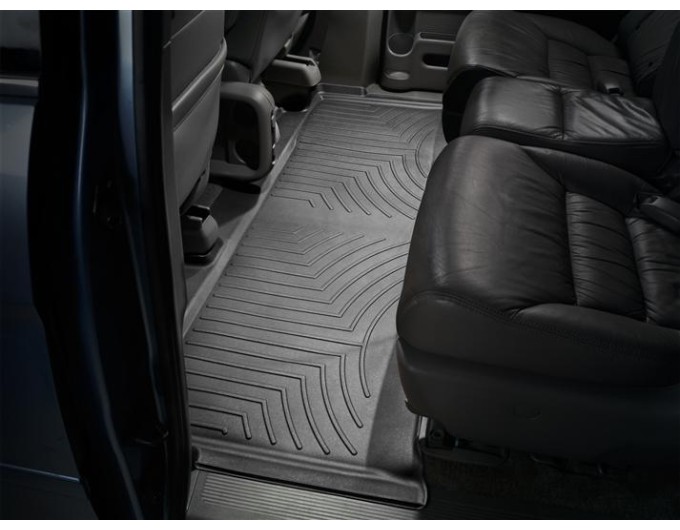 Коврики Weathertech Black для Honda Odyssey (mkIII)(RL3,RL4)(1-2 row)(1 row 1pcs.) 2005-2010, ціна: 13 480 грн.