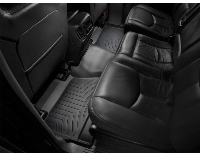 Коврики Weathertech Black для Cadillac Escalade ESV / EXT; Chevrolet Suburban; GMC Yukon XL (1-2 row) 2000-2007, ціна: 11 709 грн.