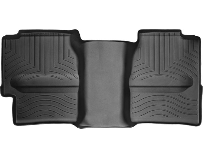 Коврики WeatherTech Black для Chevrolet Silverado (mkI); GMC Sierrra (mkI)(extended cab)(with storage boxes under 2 row)(2 row) 1999-2007, цена: 6 915 грн.