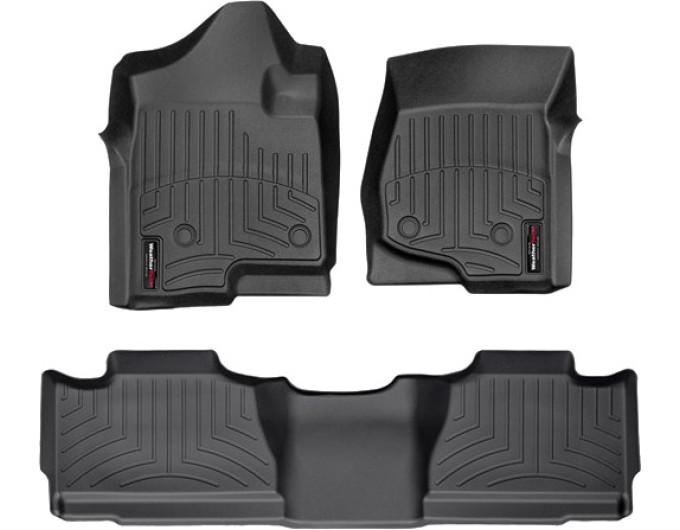 Коврики WeatherTech Black для Chevrolet Avalanche (mkII)(1 row bucket seats) 2007-2013, цена: 11 488 грн.