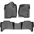 Коврики Weathertech Black для Chevrolet Tahoe; GMC Yukon (hybrid)(mkIII)(1-2 row)(1 row bucket seats) 2007-2014, ціна: 11 488 грн.