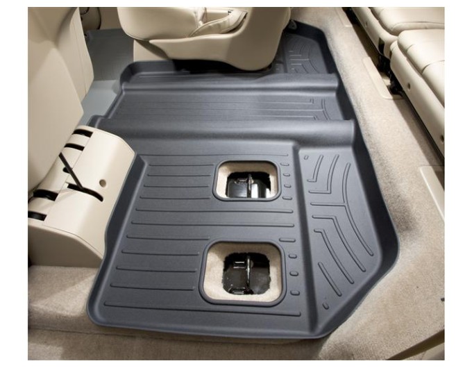 Коврики WeatherTech Black для Cadillac Escalade ESV (mkIII); Chevrolet Suburban (mkX); GMC Yukon XL (mkX)(2 row bucket seats)(3 row) 2007-2010, цена: 6 915 грн.