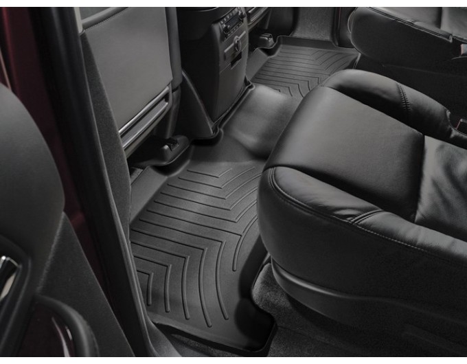 Коврики WeatherTech Black для Cadillac Escalade (mkIII)(not hybrid) / Escalade ESV (mkIII)(1-2 row) 2007-2014, цена: 11 709 грн.
