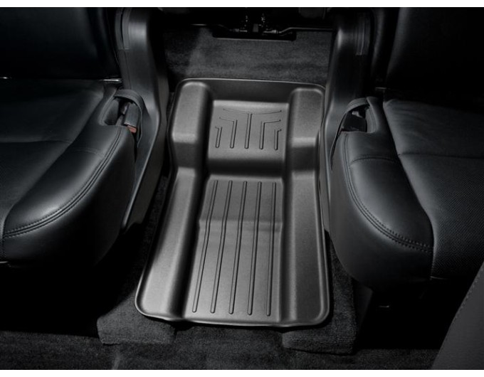 Коврик Weathertech Black для Chevrolet Tahoe (mkIII); GMC Yukon (mkIII)(2 row bench seats)(between seats on 2 row) 2007-2014 gasoline, ціна: 4 017 грн.