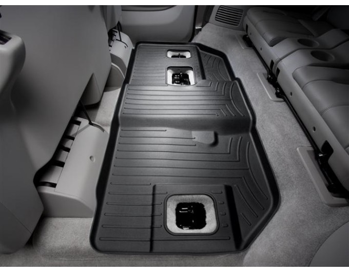 Коврики WeatherTech Black для Cadillac Escalade ESV (mkIII); Chevrolet Suburban (mkX); GMC Yukon XL (mkX)(2 row bench seats)(3 row) 2007-2010, цена: 6 915 грн.