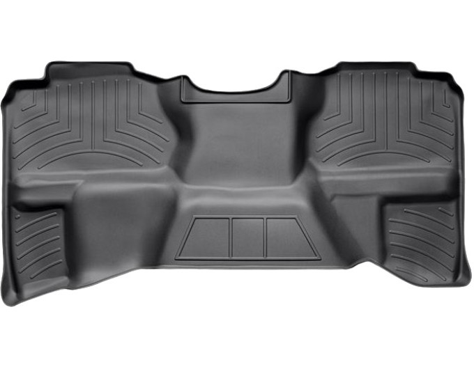 Коврики WeatherTech Black для Chevrolet Silverado (mkII); GMC Sierra (mkII)(extended cab)(no storage boxes under 2 row)(2 row) 2007-2014, цена: 6 915 грн.