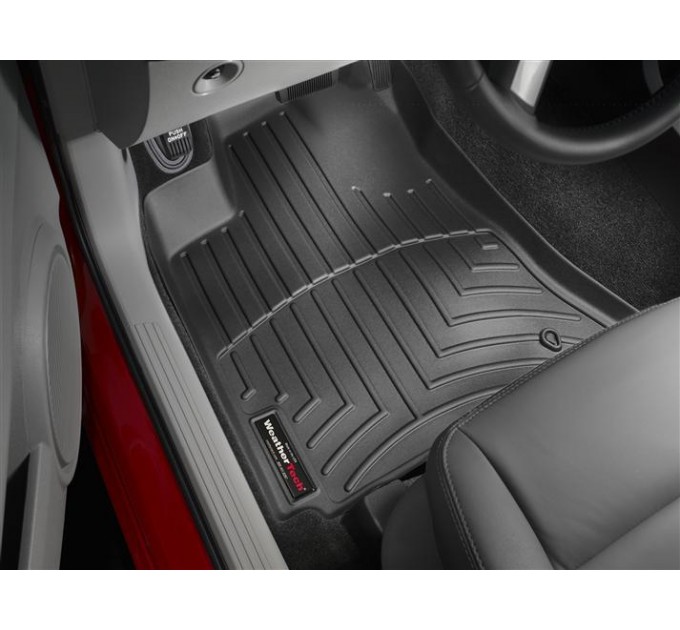 Коврики Weathertech Black для Chrysler 300/300C; Dodge Charger / Magnum (mkI)(RWD)(1 row) 2005-2010, ціна: 6 144 грн.