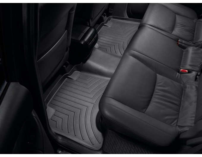 Коврики Weathertech Black для Toyota Land Cruiser Prado (J120); Lexus GX (mkI)(no rear entertainment system) 2002-2009, ціна: 11 709 грн.