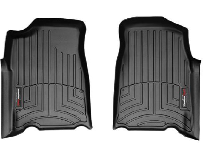 Коврики WeatherTech Black для Chevrolet Colorado (mkI); GMC Canoyn (mkI)(extended cab)(1 row) 2003-2012 automatic, цена: 6 692 грн.