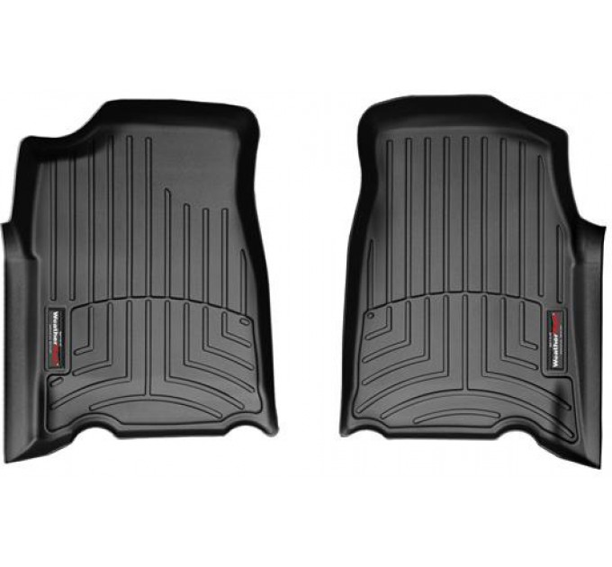 Коврики WeatherTech Black для Chevrolet Colorado (mkI); GMC Canoyn (mkI)(extended cab)(1 row) 2003-2012 automatic, цена: 6 144 грн.