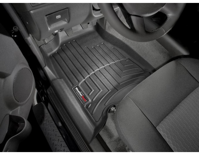 Коврики Weathertech Black для Chevrolet Colorado; GMC Canyon (extended cab)(mkI) 2003-2012 automatic, ціна: 11 488 грн.