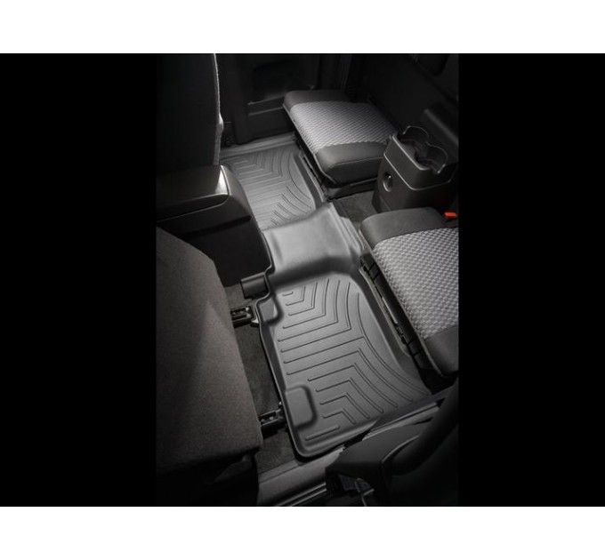 Килимки WeatherTech Black для Chevrolet Colorado (mkI); GMC Canoyn (mkI)(extended cab)(2 row) 2003-2012 automatic, ціна: 4 498 грн.