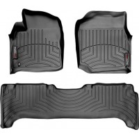 Коврики WeatherTech Black для Toyota Land Cruiser (J100); Lexus LX (mkII) 1998-2007