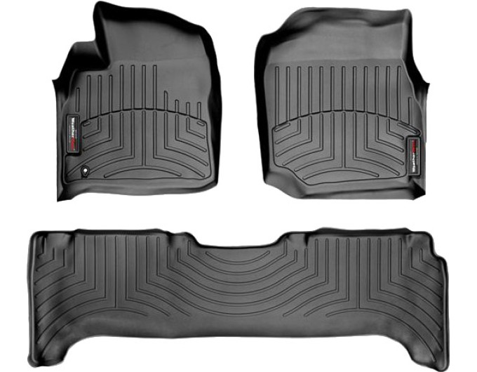Коврики WeatherTech Black для Toyota Land Cruiser (J100); Lexus LX (mkII) 1998-2007, цена: 11 709 грн.
