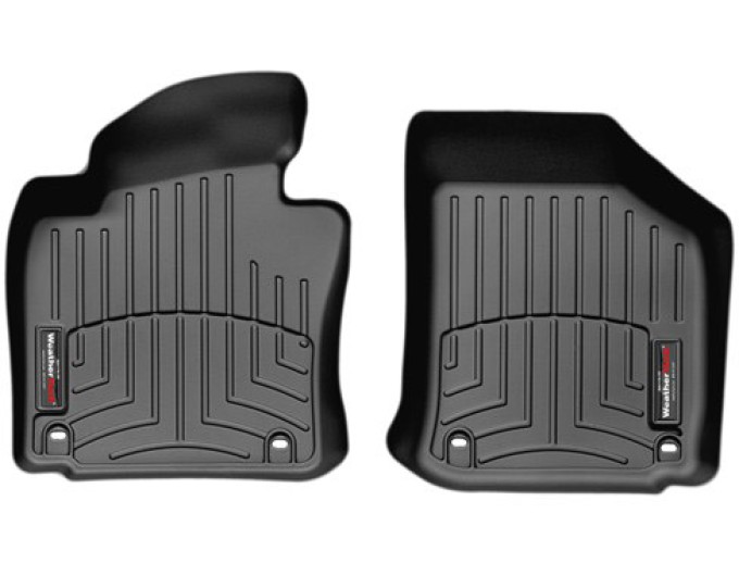 Коврики WeatherTech Black для Volkswagen Golf (mkV-mkVI) / Jetta (mkV) / Eos (mkI); Skoda Octavia (mkII)(4 oval fixings)(1 row) 2003-2012 automatic, цена: 6 692 грн.