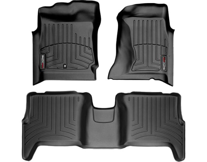 Коврики WeatherTech Black для Dodge Durango (mkI)(1-2 row) 2000-2003, цена: 11 709 грн.