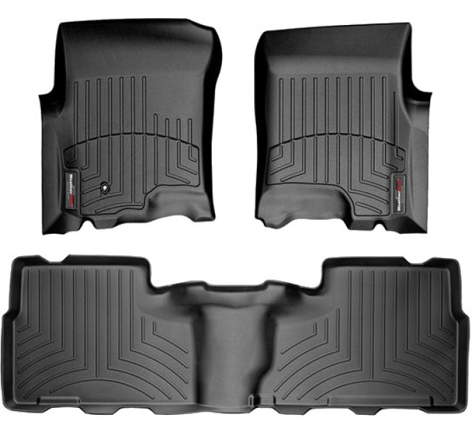 Коврики Weathertech Black для Ford Expedition; Lincoln Navigator (mkI) 1997-2002, ціна: 10 849 грн.