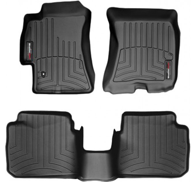 Коврики WeatherTech Black для Subaru Legacy (mkIV) / Outback (mkIII)(no subwoofer under driver seat) 2003-2009, цена: 10 641 грн.